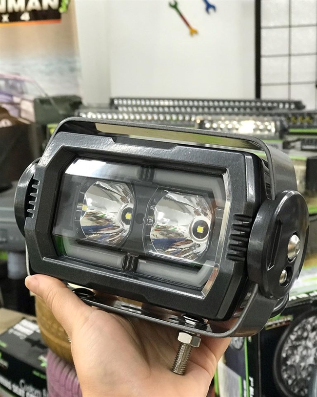 Lygte - Ironman Cosmo Dual LED spot lygte 20W 10-30V